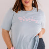 Dreamy Shift Tee in Airy Blue Curves Image - 1