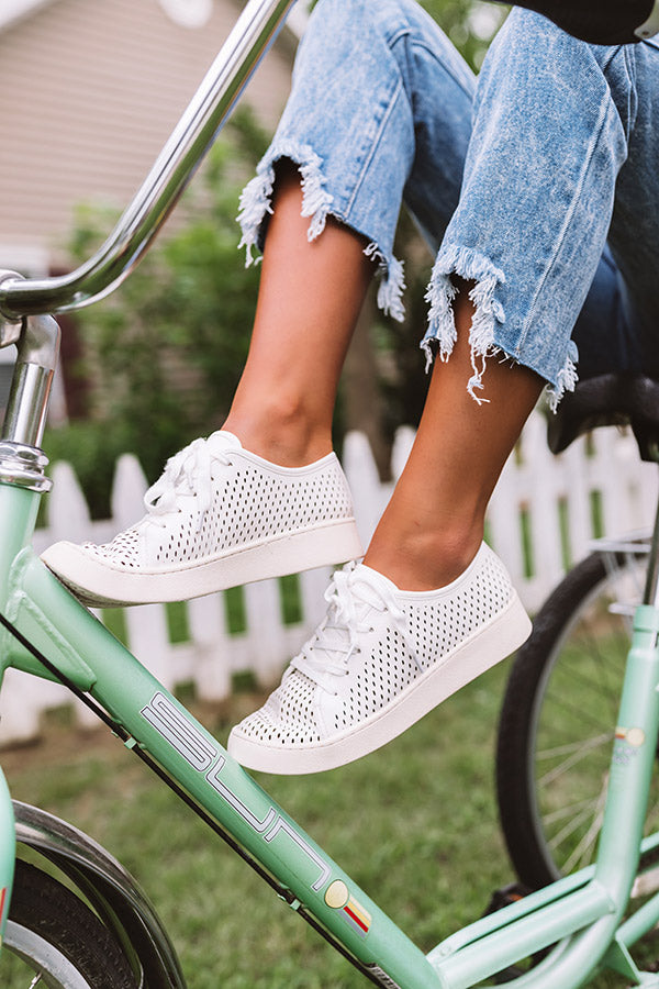 The Kitt Sneaker in White Image - 4