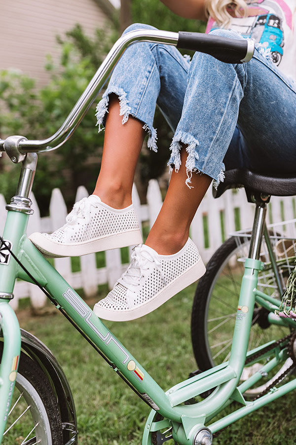 The Kitt Sneaker in White Image - 2