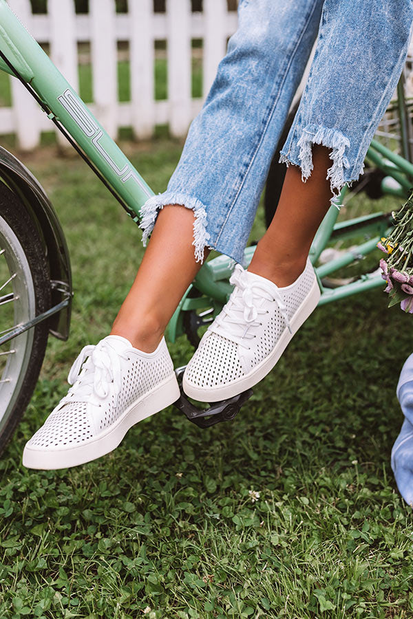 The Kitt Sneaker in White Image - 5