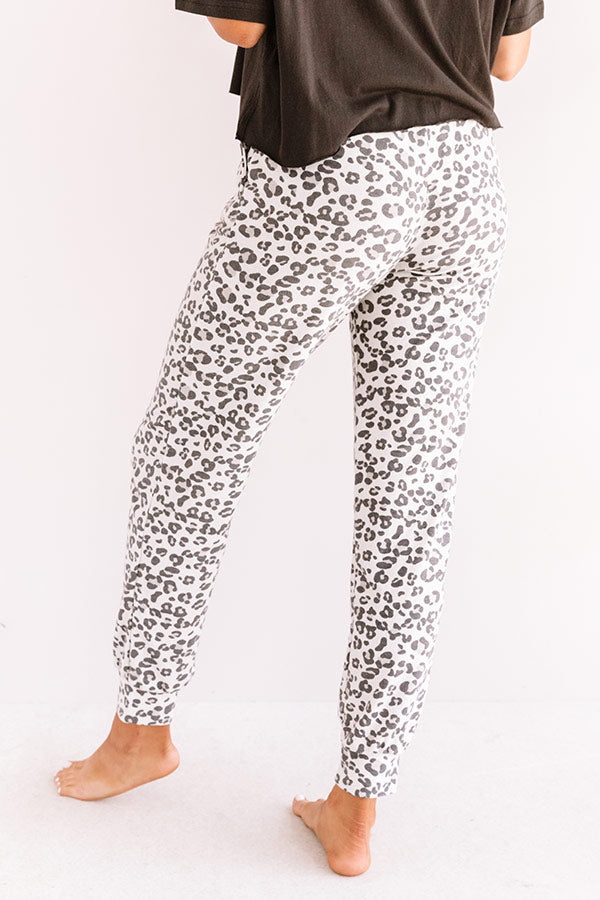 Living in Leopard Joggers Image - 3