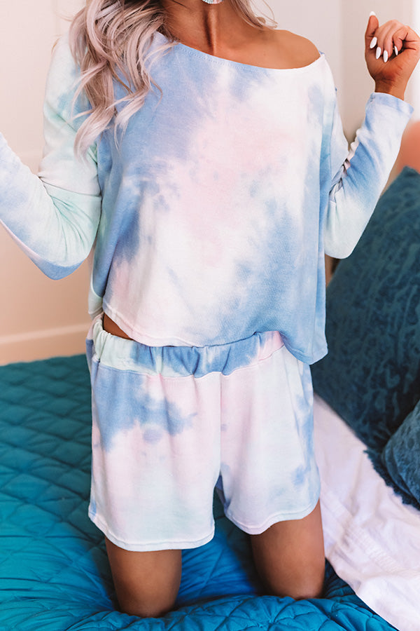 Sorbet Kisses Tie Dye Shorts Image - 4