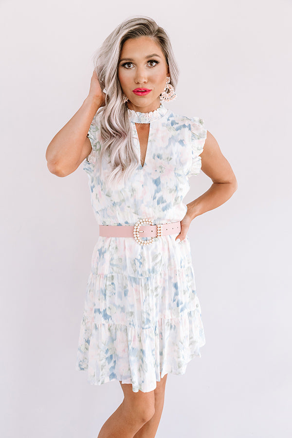 Graceful Garden Tiered Dress Image - 4