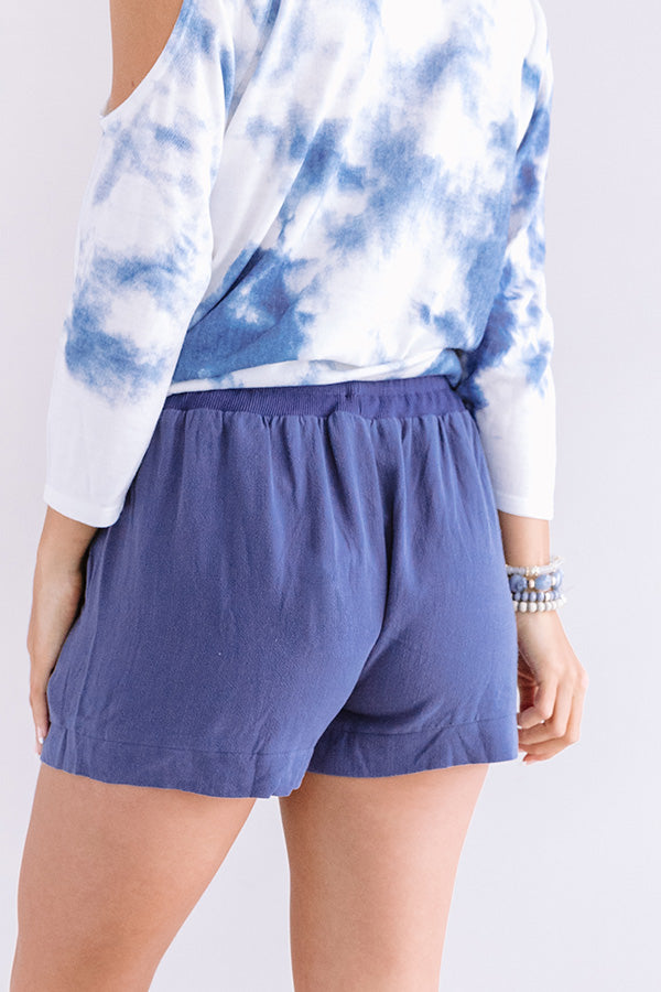 Charming Afternoon High Waist Shorts Image - 3