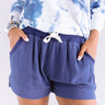 Charming Afternoon High Waist Shorts Image - 1