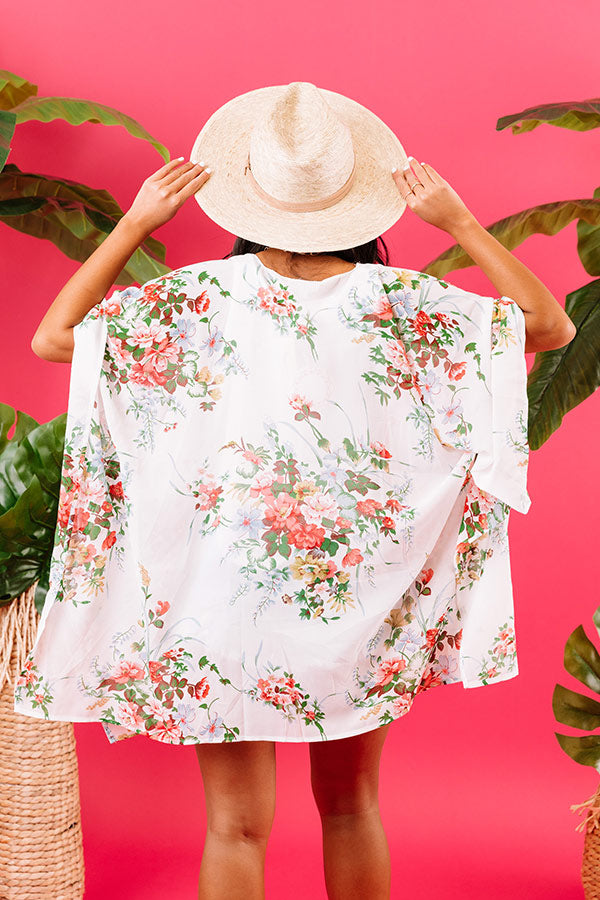 Under The Magnolias Floral Overlay Image - 5