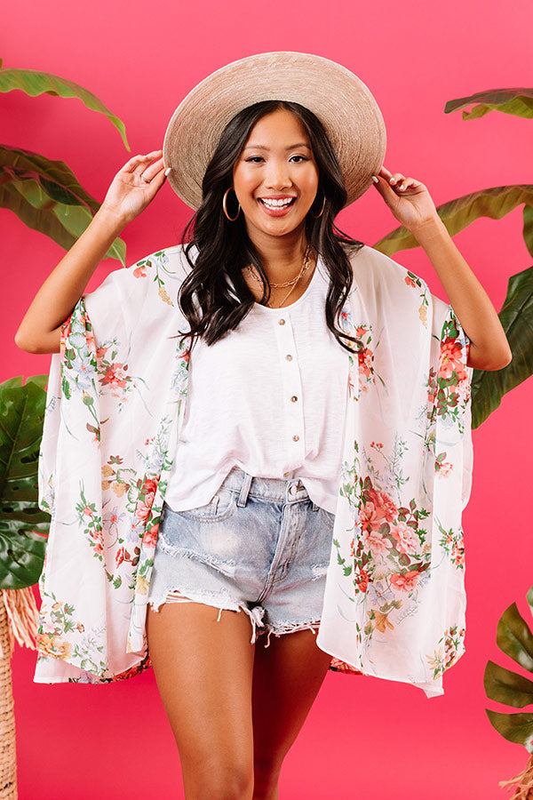 Under The Magnolias Floral Overlay Image - 3