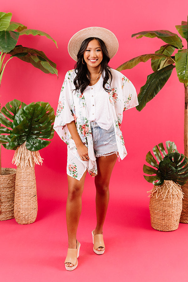 Under The Magnolias Floral Overlay Image - 2