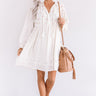 Gondola Gorgeous Babydoll Tunic Dress In Ivory Image - 1