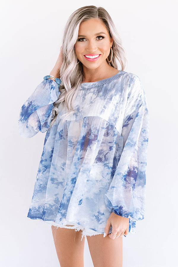 Pretty Promise Tie Dye Top Image - 2