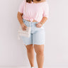 Coastal Chic Shift Tee In Pink Curves Image - 1