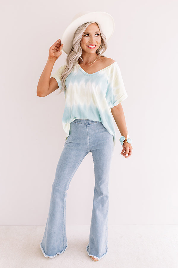 Backyard Oasis Tie Dye Tee Image - 2