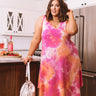 Seaside Memories Tie Dye Midi Curves Image - 1