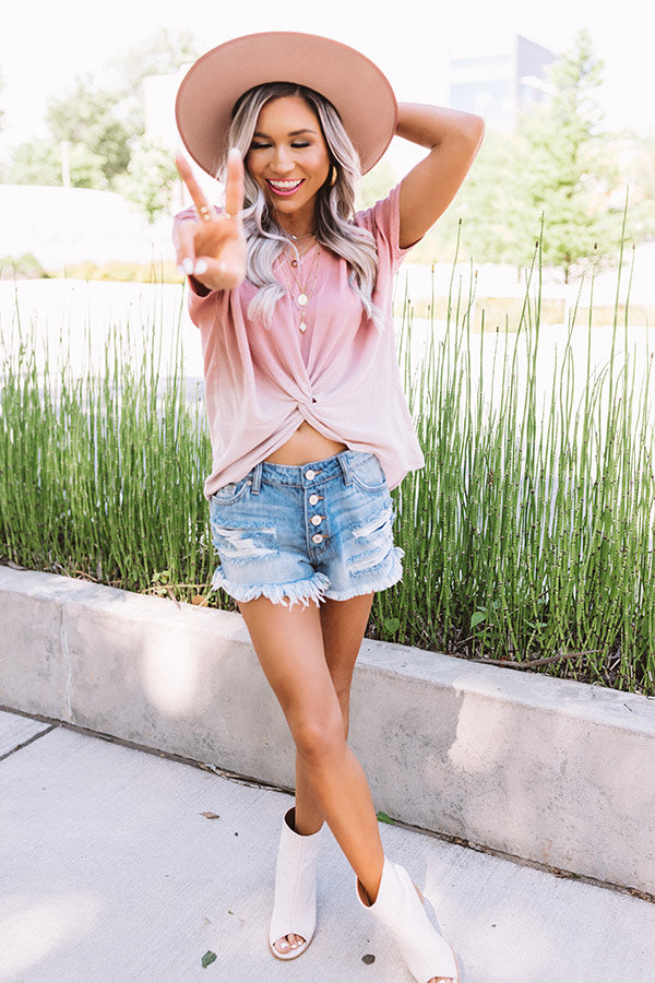 Watercolor Kisses Ombre Top Image - 1