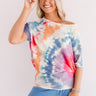 Sunshine Forecast Tie Dye Top Image - 1