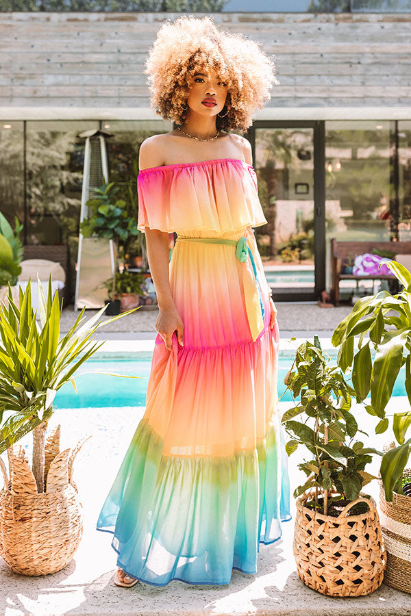 Watercolor Sunrise Maxi Image - 1