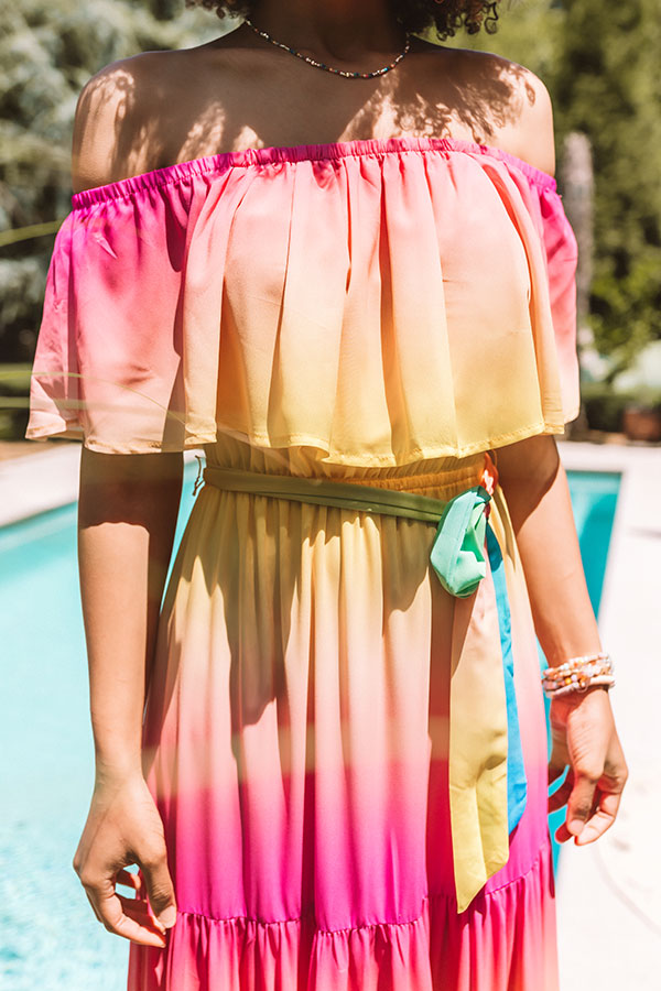 Watercolor Sunrise Maxi Image - 1