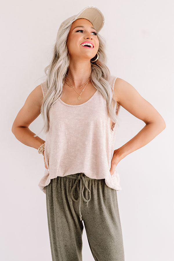 Carefree In Cozumel Top In Dusty Purple Image - 3