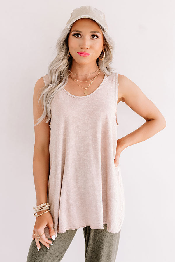 Carefree In Cozumel Top In Dusty Purple Image - 4