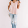 Carefree In Cozumel Top In Blush Image - 1