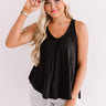 Sweet In Santorini Tank In Black Image - 1