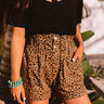Lovers Lane High Waist Leopard Shorts Image - 1