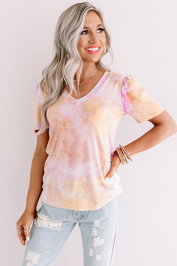 Casually Crushing Tie Dye Top Image - 1