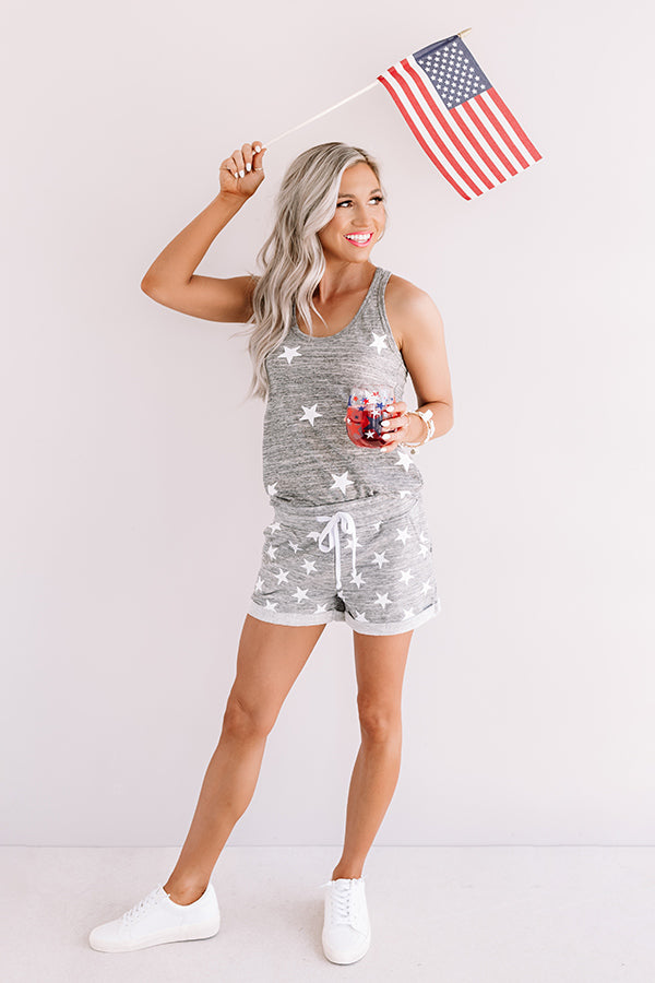 Starcrossed Tank In Grey Image - 1