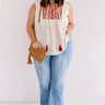 Summer Spotlight Embroidered Top  Curves Image - 1