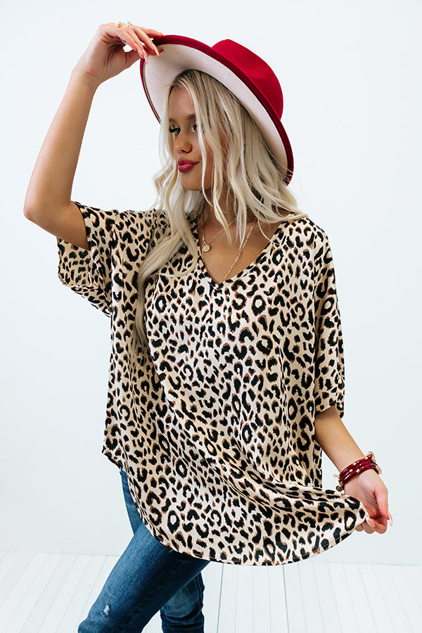 Friendly Flirtation Leopard Tunic Image - 1