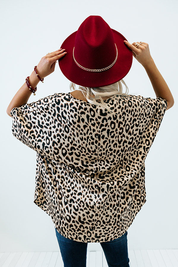 Friendly Flirtation Leopard Tunic Image - 3