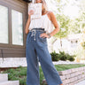 The Lachlan High Waist Pants In Slate Image - 1