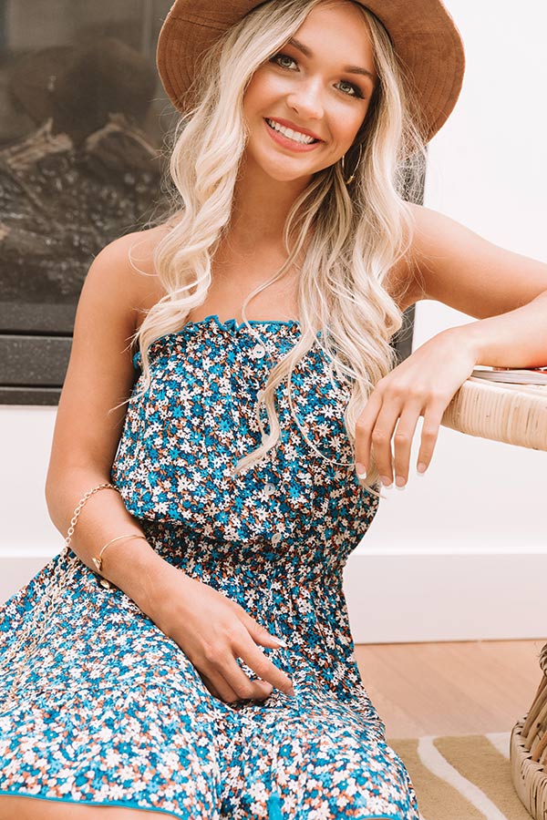 Miramar Beach Floral Dress Image - 5