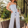 Just My Stripe Jumpsuit Image - 1