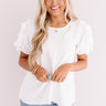 Talkin' About Tulum Shift Top In White Image - 1