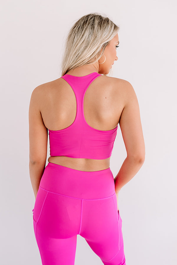 Up A Notch Longlined Sports Bra Image - 4