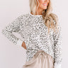 Nothing Better Than This Leopard Top In Grey Image - 1