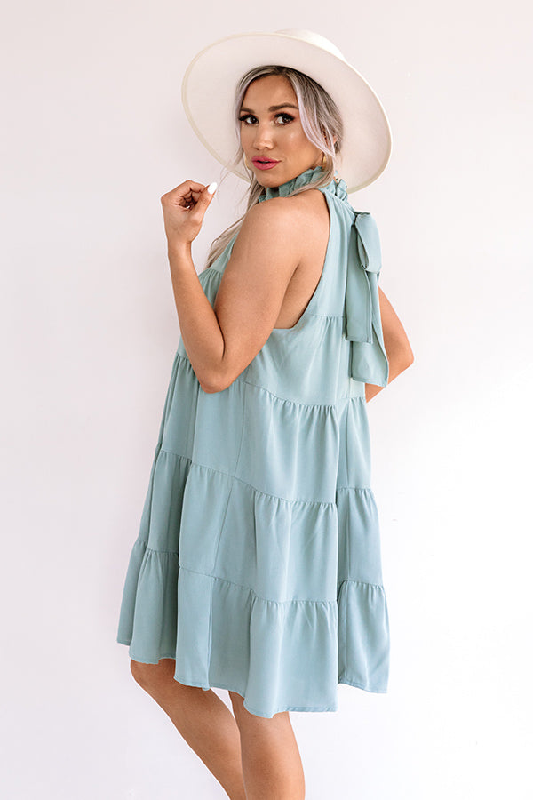 Rome On My Mind Shift Dress In Pear Image - 4