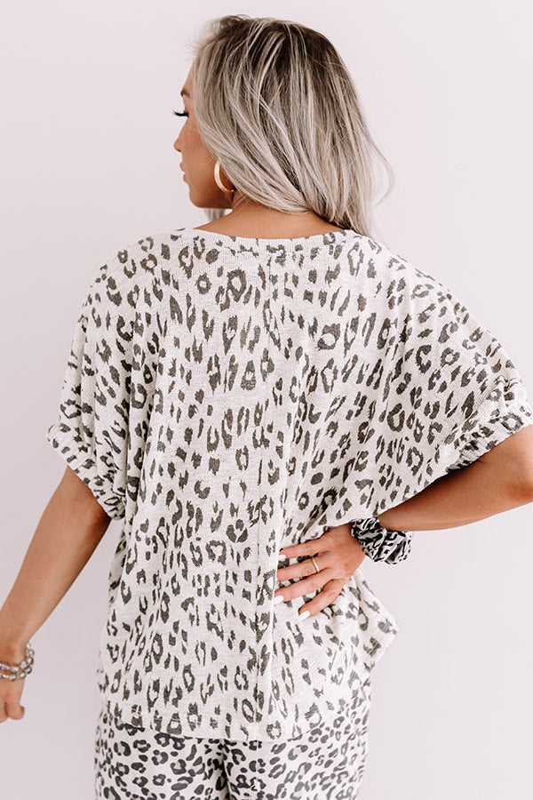 The Best Party Leopard Top Image - 4