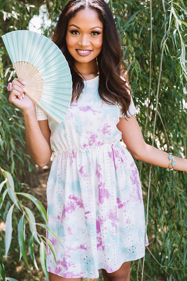 Sunny Destination Tie Dye Dress Image - 5