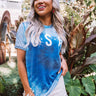 Usa Tie Dye Shift Tee Image - 1