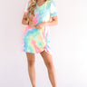 Bright On Track Tie Dye Dress Image - 1