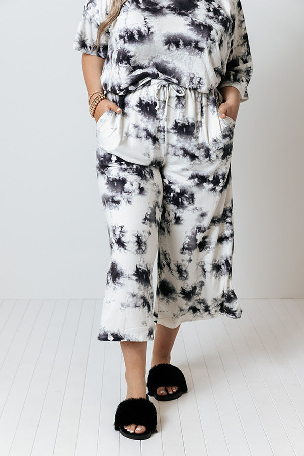 Dreamy Escape Tie Dye Pants  Curves Image - 2