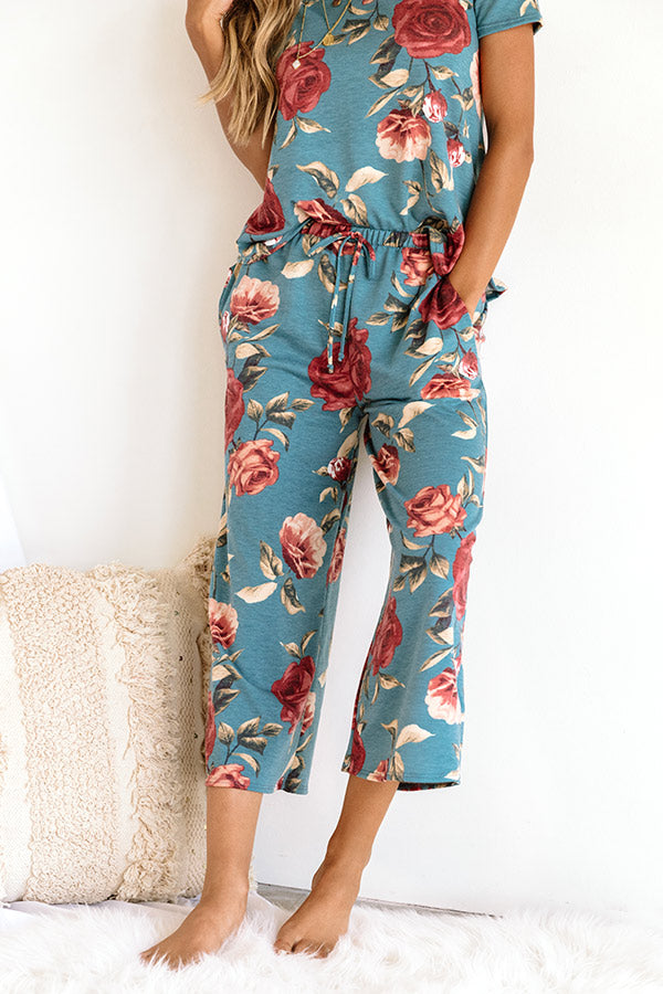 Chill Weekend Floral Pants Image - 1
