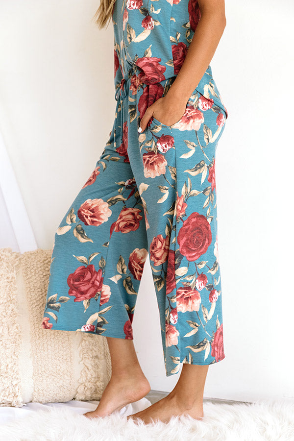 Chill Weekend Floral Pants Image - 3