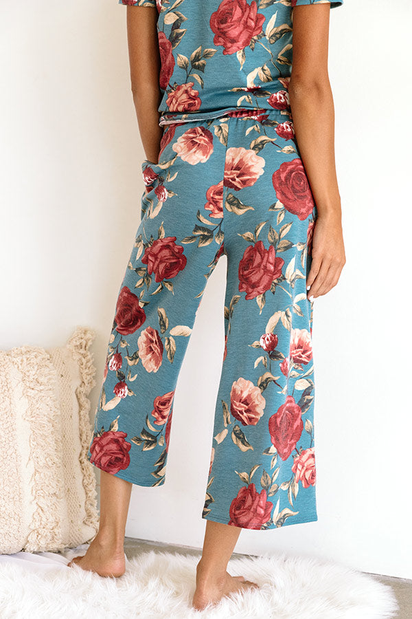 Chill Weekend Floral Pants Image - 4