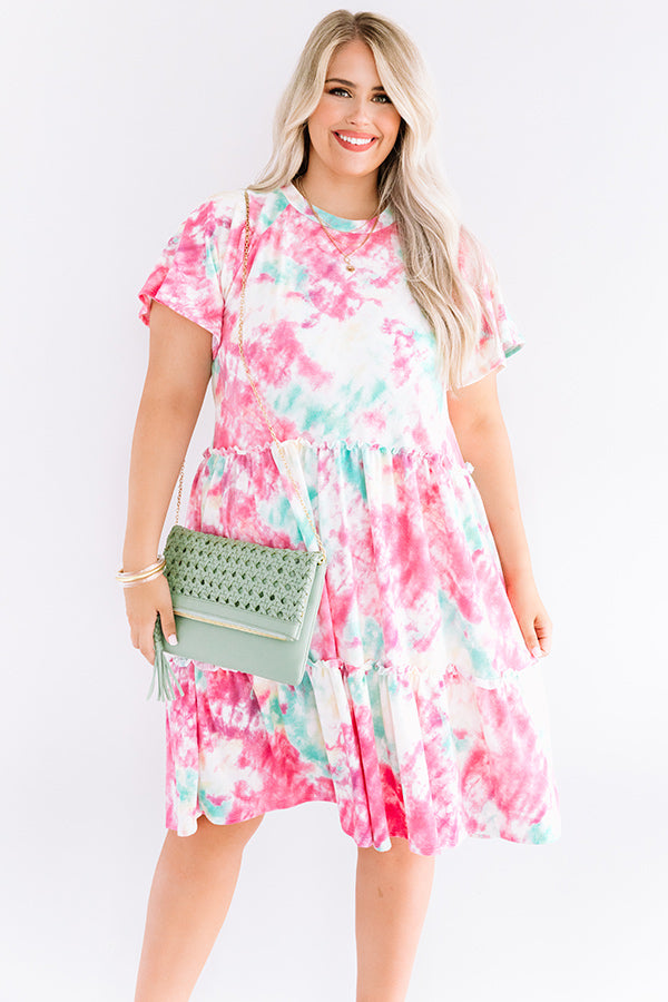 Sweet Fling Tie Dye Dress Image - 2