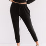 Set To Snuggle Joggers In Black Image - 1