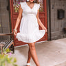 Delightfully Chic Shift Dress In Ivory Image - 1