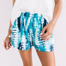 Vacay On My Mind Tie Dye Shorts Image - 1